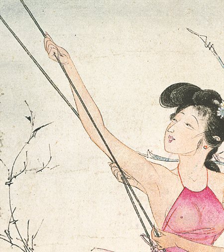 古蔺县-胡也佛的仕女画和最知名的金瓶梅秘戏图
